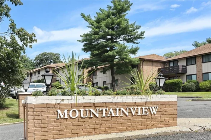 Come home to this 1 bedroom, one bath home in Mountainview Condominiums, a lovely community in the hamlet of Valley Cottage, N.Y. Move in just in time to enjoy Mountainview&rsquo;s amazing pool with great views of the Hudson River and forest vistas, pool side grill, clubhouse, gym, playground & basketball court.Located near the N.YS. Thruway, Mario Cuomo (former Tappan Zee) Bridge, and Palisades Interstate Parkway for an easy commute to NYC, Tarrytown Metro North Train or anywhere in the tri state area. Just a few minutes from the charming Victorian river town of Nyack with dining, entertaining, shopping, fairs, music, museums, waterfront parks and lots of activities! Into nature? Rockland has many, many nearby hiking trails, walks, bike paths, bird watching, sailing...relaxing! A beautiful, peaceful place to live. Come see and make this condo your own.