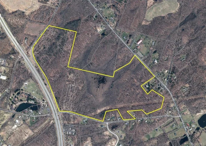 136 acres with subdivision potential that is located in a country rural area with road frontage on three roads: Shawangunk, Weld , Tarbell and Goshen Turnpike. Raw land, no engineering. Includes SBL 3-1-9