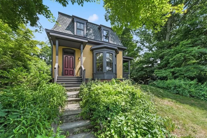 Gorgeous fully renovated Victorian ideally situated near train and village Don&rsquo;t miss the opportunity to move into this turnkey Second Empire Victorian beauty in the heart of historic Ossining, a 16-min walk to the train station, a 10-min walk to the Village and a 53-min train ride into NYC. A charming historic home without the upkeep, this circa 1870s three-bedroom, 1.5-bathroom Victorian has elegant period details - such as oak woodwork, wide-plank hardwood floors, oversized windows to let in lots of sunlight, including a bay window downstairs and dormer windows upstairs, high ceilings, original moldings, wood paneling and built-ins, and a narrow staircase with the original newel post leading upstairs - all with today&rsquo;s modern updates. This Hudson Valley home is ideally situated with the Old Croton Aqueduct Trailway at the back of the property and a side porch, which as an added bonus, touts a Hudson River view in the winter. The quarter-acre lot offers a private space to play outside on a spacious lawn with a garden and patio. This home has been lovingly cared for and updated to include these structural and efficiency-forward renovations: - Brand new roof framing and mansard roof - New cedar siding in keeping with original color and trim throughout - Newly constructed front and side porch to match original design - Inside ceiling repair and interior renovations, including new molding and distinct light fixtures - New operable Marvin historic windows throughout second floor - Renovated kitchen with streamlined white cabinetry and a farmhouse sink - Renovated bathrooms; the upstairs with old world charm - a claw foot bathtub, a rain shower with wrap-around shower curtain and Cherry High Tank pull chain toilet - Basement waterproofing and french drain - High-efficiency condensing boiler and holding tank for heat and domestic hot water - High-efficiency boiler conversion - High-efficiency washer dryer A short walk to the Metro North Station and Ossining waterfront parks and restaurant. Taxes do not include basic STAR exemption.