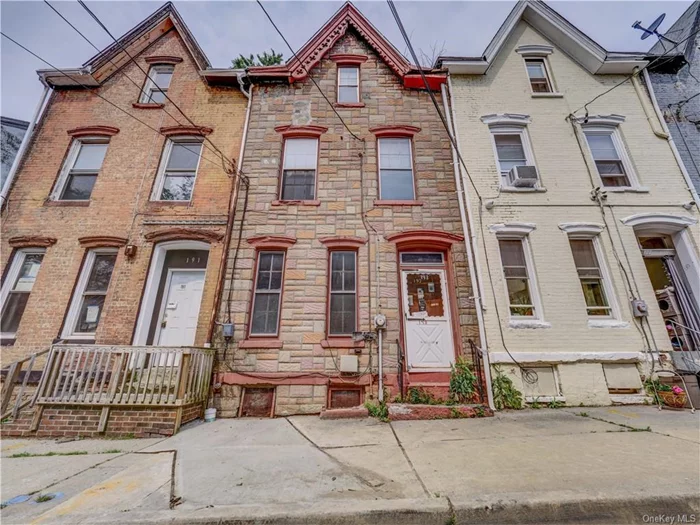 Bring value to this fixer-upper single family home by discovering your design and construction skills! Current layout contains 4 bedrooms and 2 full baths. A great value in the heart of the City of Newburgh!