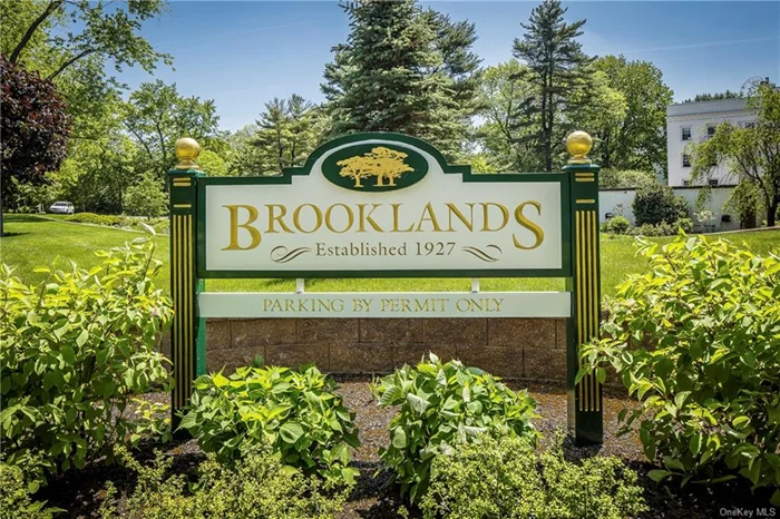 Welcome to the highly regarded Brooklands complex. This delightful, light-filled one bedroom apartment has been freshly painted and has handsome hardwood floors and moldings throughout the unit. There is a large living/dining room, a full windowed kitchen, bedroom and bath. The Brooklands complex was built in 1927 with handsome Georgian architecture and sits on 6.7 acres of manicured grounds with gardens and benches scattered throughout. There is immediate parking on the grounds and a short wait list for a garage. A laundry room and individual storage cages are in the basement. Less than a five minute walk to Bronxville Village and the Metro North Station make this an ideal location. Love where you live! Minimum financial requirements of the Board are: applicant must have one years housing costs in liquid assets, Debt to Income Ratio for housing costs cannot be more that 28% and Debt to Income Ratio cannot exceed 36% including all forms of debt including car loans, etc.