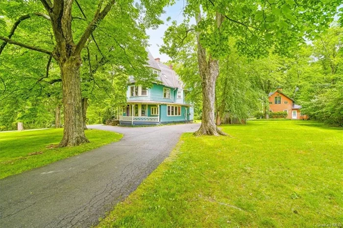 Explore this charming mini estate in Blauvelt, NY! Restoration enthusiasts, seize the opportunity to revive this circa 1867 Victorian home. The main house boasts potential for 7-8 bedrooms and 2.5 + baths, featuring a new hot water heater and boiler, along with unfinished basement & attic storage. Nestled on 1.7 picturesque acres of level land, it includes a circular driveway and detached 24&rsquo; x 30&rsquo; two-car garage currently utilized as an art studio with additional storage since 1974. Additionally, there&rsquo;s a reconstructed barn dating back to the 1800s, transformed in 1967 into a 1-bedroom cottage auxiliary dwelling complete with 1 bath, kitchen, study, and a spacious loft. This remarkable property is being sold strictly as-is. Don&rsquo;t miss out on the chance to explore its potential-schedule your personal tour today!