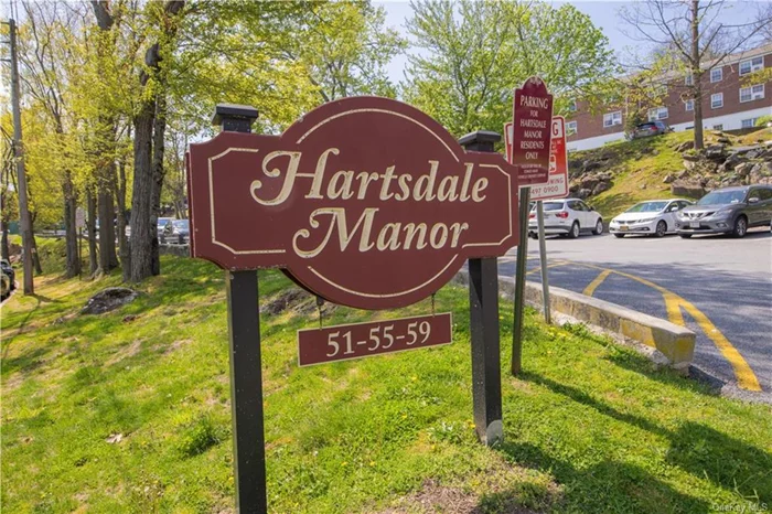 Pet friendly Hartsdale Manor, a quiet and peaceful coop complex close to everything. Handsome brick exterior and professionally landscaped property add to the charm and character. This ground floor studio apartment strikes just the right note! Fully renovated with new flooring, fresh paint and trim, renovated full bath and brand new kitchen with stainless appliances. Living room w/new window, plus a sleeping alcove. 2 generous closets. Electric heat, new sleeve for wall unit a/c. Electric hot water tank in unit. A perfect home base! Easy access to the pool with a low $150/year fee. Parking on-site, no fee. Low maintenance. Convenient location close to public transportation and major parkways, shopping, schools and restaurants nearby.
