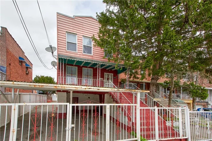 This VACANT Renovated 2 Family is ideal for owner occupancy or to generate passive income with a 3 bedrooms apartment over a 2 bedroom apartment and a finished basement, providing extra living space or a recreation area. Outside has parking infront and a driveway leading to a massive backyard. The house is located in a desirable and beautiful Williamsbridge section of the Bronx.