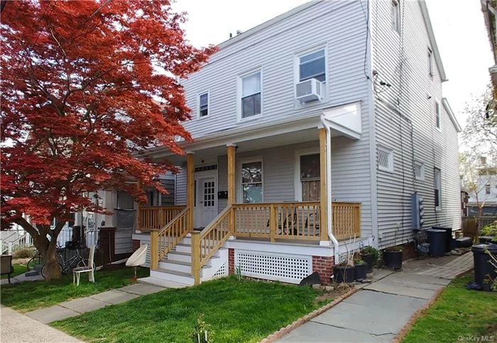 Available for June 1 Occupancy, Nicely Renovated and Centrally Located Two Bedroom Upper-Level apartment in a beautifully maintained two family Nyack Colonial. Great commuter location and only about one block from Memorial Park, Main St. Shops, and The Hudson River!