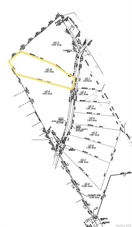 Lot#10 - Build Your Dream Home in Wappingers Farm Estates Subdivision! This beautiful 3.195 acre lot is your canvas for creating the perfect retreat. BOHA approved for a 4 Bedroom home, Lot 10 features 126 feet of road frontage. Conveniently located in the Arlington School District, just 3 miles from the Taconic State Parkway. Bring our own builder/architect to design your dream home. Site plan, septic plan and subdivision map available. Don&rsquo;t miss this opportunity  contact us today!