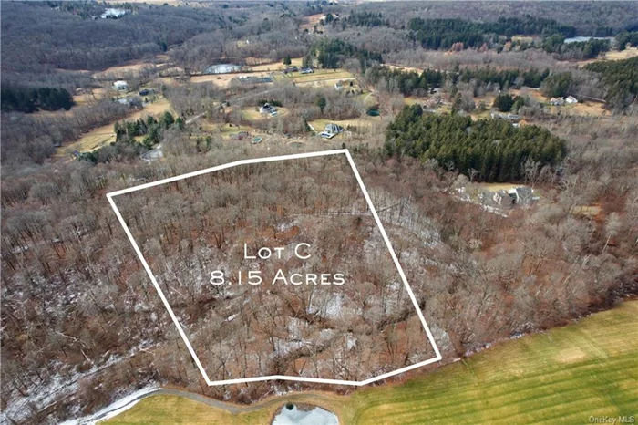 Truly secluded 8 acre lot with golf course views in Quaker Hill area. Have Lot D next to it for sale also. Can buy both.