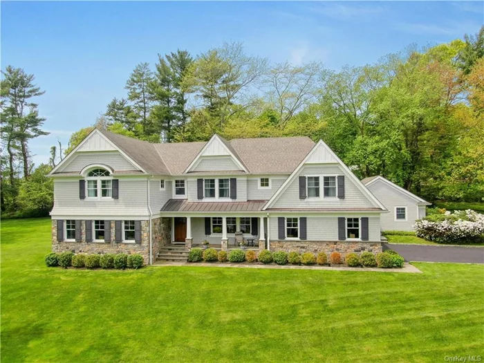 Stunning Windmill Farms luxury home built in 2016 nestled in Armonk, NY. Inviting formal dining & living rooms, perfect for gatherings. The heart of the home is the family room w/ exquisite floor to ceiling windows & modern fireplace. The chef&rsquo;s kitchen is equipped w/ a sleek marble backsplash, custom center island & stainless steel appliances. Game/billiard room, mud room & fully screened-in 3 seasons room offer functional spaces. The primary bedroom is a true retreat featuring tray ceilings, 2 large walk-in closets & private fireplace. Primary bath offers a double vanity, soaking tub & luxurious porcelain walk-in shower. Bedrooms w/ a Jack & Jill stylish bath setup featuring a double vanity & mother of pearl tile. Bedroom w/ private en-suite bath. Nicely finished 1, 617 sq ft lower level w/ rec/game room, sitting area, gym, full bath & utility room. Full house generator & new septic system. Prime location to the desirable Windmill Lake Club with transferable MEC.