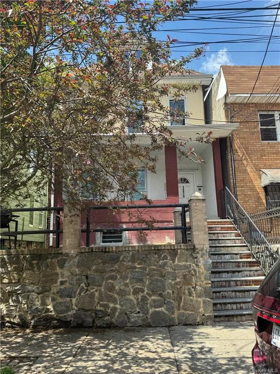 Two family home in the Mount Eden section of The Bronx with an R7-1 zoning for sale.