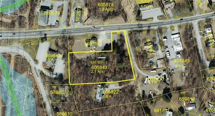 2+ COMMERCIAL ACRES ON ROUTE 55 IN TOWN OF LAGRANGE. CLOSE TO TSP, CITY OF POUGHKEEPSIE. MANY POSSIBILITIES.