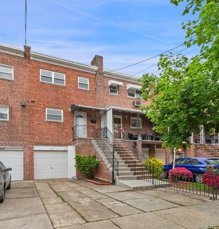 This Tri Level Brick Home is located in a quiet, tree lined street, in the Throgs Neck Section of the Bronx. It has 3 Bedrooms with 2.5 Bathrooms. Main Level has an Eat In Kitchen, Dining Room, Sunken Living Room with Hardwood Floors and 1/2 Bath. Upper Level includes 3 Bedrooms with Hardwood Floors an updated Full Bath. The Lower Level has a separate entrance leading to a Summer Kitchen, Full Bath, with access to the Level Fenced In Backyard. Perfect for those summer BBQs! House is move in ready with refinished Hardwood Floors, Freshly painted throughout. New Laminated Floor on the Lower Level. Close to shopping, public transportation, parks and restaurants.