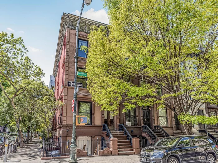 Welcome to 529 Manhattan Ave! Magnificent Opportunity to own this unique BrownStone filled with rich history and charm. Offering 4 Floors of great space, R7B Zoning, Max Res. FAR 3.00, each floor offering high ceilings, some exposed brick style in certain parts of the home, the main floor, ground floor and basement levels have separate entrances, total of 5 Bedrooms, 3 Full Baths, summer kitchen in the ground floor unit and principle kitchen in the main unit. Beautiful natural hardwood floors throughout, sun drenched throughout. Conveniently steps away from Subway Stations #1, 2, 3, 4, 6, A, B, C, multiple bus lines, major highways, Shopping Hubs, restaurants, hospitals, schools and beautiful public parks.