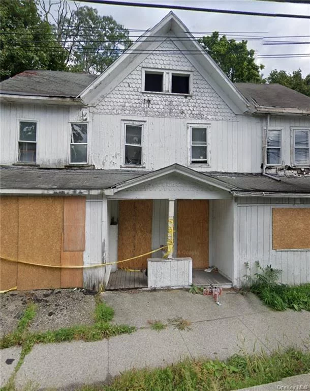 Calling all Builders, Investors and Contractors. Tear down, new construction is needed. Was previously multifamily zoned however now it is Currently zoned for SFR. Must apply through the town for an opportunity to revert back to multifamily. Estimated quote from a local contractor: $250, 000-300, 000 to build depending on the SQFT, After Repair Value as a Single Family Structure based on a Real Estate Salesperson&rsquo;s price opinion and comparable: $475k After Repair listing price for a 2, 500 sqft structure. All information and further due diligence is advised. Sold AS-IS, CASH ONLY.