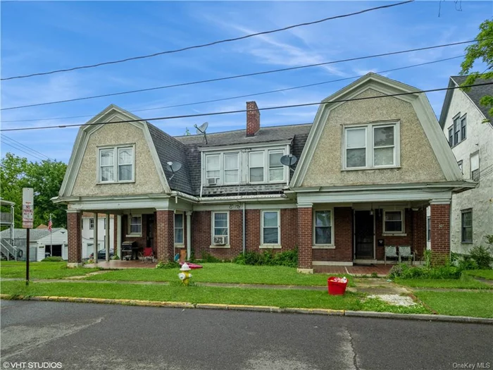 Investment opportunity in Historic Hudson, NY! This quadplex consists of 2-one bedroom apartments and 2- spacious, three bedroom, one bath, multi level units with large attic. 3 units are occupied and producing income. 1 unit is vacant. Please note there is a duplex for sale by the same owner right next door! See MLS 6309054. Can be sold as a package deal.