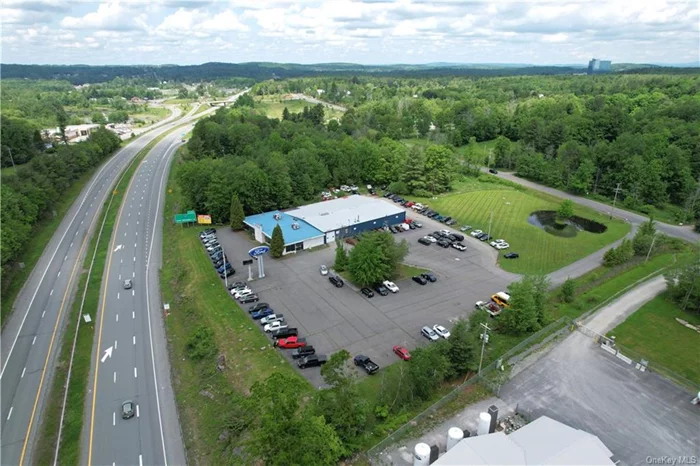 Location, location, location with room to GROW! Strategically positioned, well-respected auto sales and service business in the Sullivan County Catskills is now available on the open market. This very active Ford - Lincoln dealership has a bustling service and parts department and a large customer base. Opportunity is knocking and this is music to any auto dealer&rsquo;s ears! Potential is unsurpassed! Super high visibility, high traffic, and easy accessibility to the highway with east-bound and west-bound ramps just a few seconds away, this is a location that can&rsquo;t be beat! Dealership and signage are extremely visible sitting up high and mighty and fronting I-86/ NYS Route 17 with 440+ feet of exposure. 17, 000 SF steel frame building offers large showroom, huge service area, 2 overhead doors, 7 lifts, large parts room, multiple offices, break station, storage and 3 restrooms. With over 4 acres, there is potential for additional square footage and increased parking. Tremendous coverage area for sales and service with no one else in the county. With an impeccable reputation, many years in the industry, and this amazing location, this is something you can bank on. Catskill Resorts Casino, Kartrite Water Park is around the corner, gas station/ convenience store at the exit, auto/ truck sales across the highway, the exclusive Monticello Motor Club is a 10-minute drive and Monticello business district is moments away. Bethel Woods Center for the Arts and a vibrant tourism influx year after year is the icing on the cake. 90 miles to NYC. Will work with buyer for a smooth transition. Inventory is not included in the asking price, and please do not contact business directly.