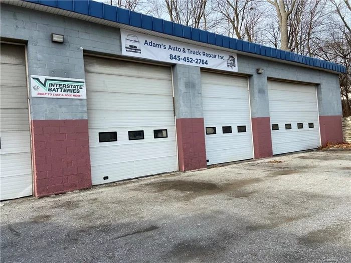 Diesel truck repair shop available for immediate rental! Rare special use permit. Garage is 44590 square feet with 4 Large bays and 4 lifts. Bay doors 16 feet high and 20 feet wide. Easily fits 2 to 3 cars deep. Parking Lot fits roughly 30+ cars. Large office with bathroom. Licensed for heavy equipment. Long term lease available. Owner pays all utilities.