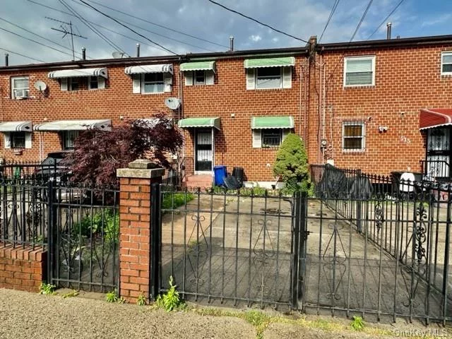 This beautiful attached brick home is a great starter home. Located in the heart of the Brownsville section of Brooklyn and near all. Just to mention public transportation, parks, shopping, schools, and minutes to Downtown Brooklyn and Manhattan.  Features Includes: 3 Bedrooms, 1.5 Bathrooms, Kitchen, Living Room, Dining Area, Private Yard, Deck, Basement and More.  EASY PROCESS TO APPLY! FINANCING IS AVAILABLE!