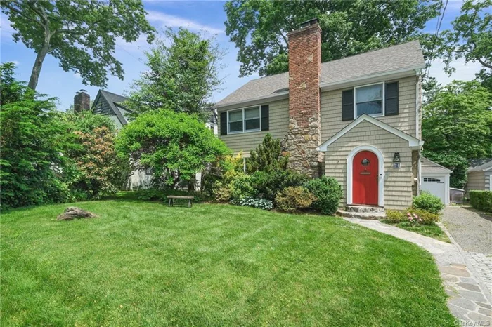 Fabulous Colonial in the beautiful neighborhood of Edgewood! Walk to the elementary school, Scarsdale downtown, and the Metro North train station for a 32-minute commute to New York City. Streaming with light this updated home is move-in ready! Renovated with modern conveniences and a flow that is inviting and comfortable with formal and recreation areas. From the large living room with fireplace combined with a beautiful family area, to a stunning dining room area connected to the open and newly renovated eat-in kitchen with quartz countertops and new appliances. A powder bathroom completes the first floor. Step right onto the new deck from the kitchen into a beautifully fenced yard ready to enjoy this wonderful summer weather! Upstairs you will find the large primary bedroom with a wall of closets and new primary bathroom. Two more bedrooms and a second beautiful hall bath complete the second floor. The fabulous finished attic can be used for many purposes from work to play to sleep. The lower level offers recreation space for play, hanging out, exercise, plenty of storage, a laundry room, and a second half bathroom. Outside you are surrounded by a picturesque setting with wonderful room to gather and play, or simply sit and enjoy your company. Welcome home to 24 Richelieu Road!