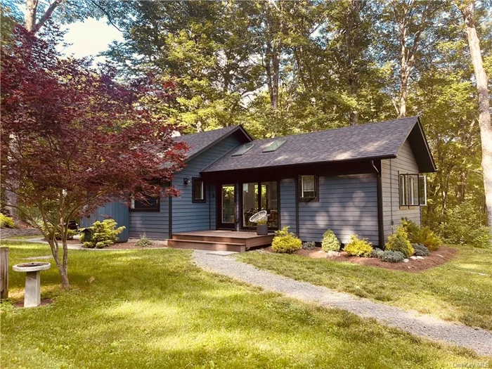 Escape to tranquility with these two charming cabins nestled in the serene woods just outside Woodstock NY in the Hamlet of Lake Hill. The first cabin boasts a newly renovated interior, blending modern amenities and cozy charm. Meanwhile, the second cabin is a freshly built studio A-Frame, offering contemporary comfort in a picturesque setting.  Step outside to discover the ultimate relaxation zone - an outdoor shower, perfect for refreshing morning rituals. Gather around the firepit to share stories and toast marshmallows, or sway gently in the hammock as you listen to the soothing sounds of the nearby stream.  This summer retreat provides an ideal escape from the hustle and bustle of everyday life. Whether you seek quiet contemplation or outdoor adventures, these cabins offer the perfect sanctuary to unwind and reconnect with nature.   *this is a summer rental/Dogs allowed*