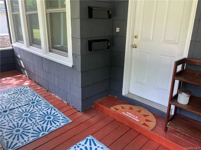 Sunny 1st floor recently renovated 1 BR apt. in West Nyack. Enjoy LVP flooring throughout the apartment, newer kitchen, renovated bath. Use of your own deck and yard. Off-street parking. W/D hook-up in unit. LL pays water and landscaping. No pets.
