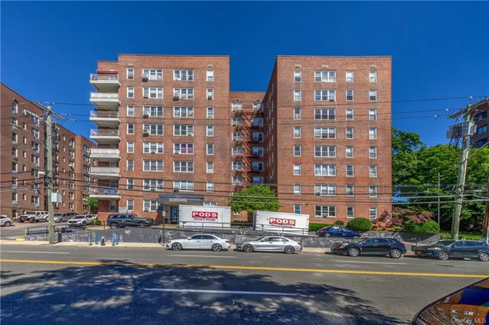 Large two bedroom, two bath spacious, light filled coop on Bronx River Road with a balcony facing the Mt. Vernon Metro North Station. This unit offers a galley kitchen, dining area, large living room, hall bath and a primary bedroom with recently updated tiled shower. This apartment has also been painted and offers hardwood floors (sanded and stained). This affordably priced coop reflects updates needed such as re-carpeting up to 80% of the unit as per house rules. A $1, 000 refundable deposit will be due for carpeting. Current house rules allow for renting after 2 years of residing in the building and requires board approval. Currently, there a wait list for parking and the property manager will assign a space upon availability. The lobby restoration is scheduled to be completed by end of August. This is a buy, call us today!!