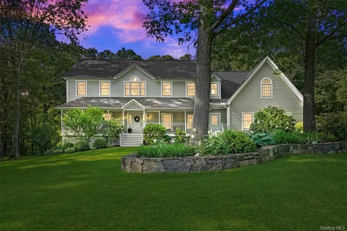 Welcome to your dream home in a sought-after Katonah neighborhood. This stunning front porch colonial is situated on a spacious, oversized, and private cul-de-sac lot, offering a serene and park-like setting.Step inside and be amazed by the meticulous top-to-bottom renovations that have transformed this property into a true gem. The updated kitchen is a chef&rsquo;s delight, featuring modern appliances, sleek countertops, ample storage space and a large center island. The new bathrooms offer a touch of luxury, showcasing elegant fixtures and contemporary design. Loads of natural light and beautiful hardwood floors throughout. The large level property is meticulously landscaped, creating a picturesque backdrop for outdoor activities, relaxation, and entertaining. The traditional floorplan is accentuated by a fabulous mud room with built ins and storage space, providing access to the 3-car garage and a convenient back staircase. Also on the first level is a spacious bonus room overlooking the picturesque back yard that can function as an office, playroom, workout room or additional bedroom.The second-floor features generously sized bedrooms, including the primary suite with a spa bath and large walk-in closet, 2 additional full bathrooms, plenty of storage space, convenient laundry room and an additional bonus space. With its versatile layout, this home lives like a 5- or 6-bedroom residence, providing plenty of room for a growing family or for hosting guests. The full unfinished walk-out lower level offers rough plumbing for a future bath and plenty of expansion possibilities. Recent improvements include new paint inside and out, new roof, trek deck, HW tank, electric upgrade, generator hookup, water treatment system, woodburning fireplace insert and the list keeps going.This property offers the best of both worlds  privacy within a neighborhood and cul-de-sac setting while being conveniently close to metro north, I-684, PKWYs, Rt 100, shopping and more.