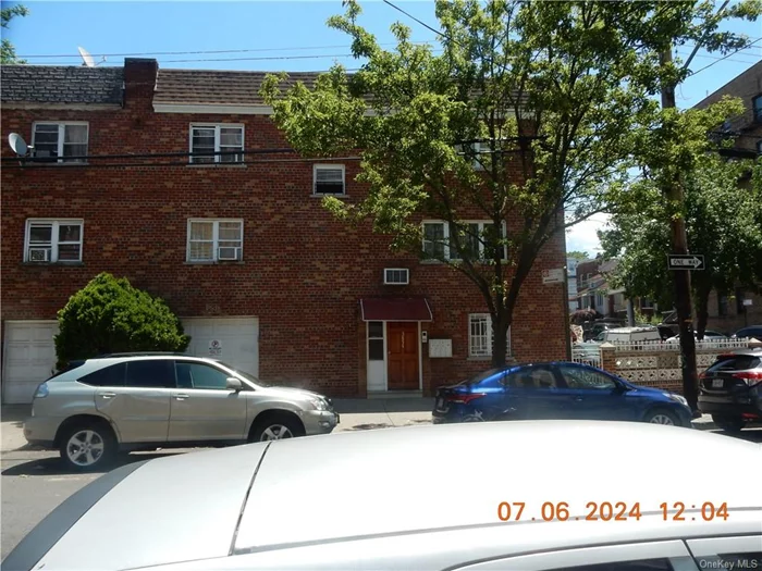 Legal 3-Families Solid Brick-3/3/3 plus basement, with 2 entrances. Hardwood floor throughout. walk to subway stations Corner property with garage plus parking for 4-car + driveway.  Walk to public transportations, including subway stations.