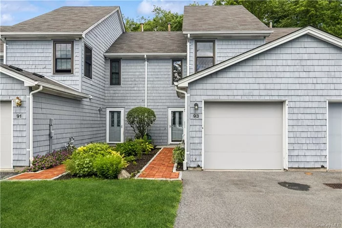 Welcome to Society Hill, one of Mahopac&rsquo;s most sought-after communities. This light-filled, well-maintained townhome, featuring two bedrooms, two and a half bathrooms, a laundry/mud room, a large one-car garage, and a private deck, is waiting for you to call it home. The main level boasts a large eat-in kitchen with quartz countertops, stainless steel appliances, and plenty of cabinet and counter space. The dining area opens up to a bright living room with a wood-burning fireplace, cathedral ceilings with a skylight, and a sliding glass door to your private deck. The one-car garage has an entrance to your laundry/mud room and kitchen. The second level holds the primary bedroom, with a full private bathroom, a full hall bathroom, and a large second bedroom. All this, plus a tennis court, in-ground pool, and clubhouse, makes calling this townhouse home easy, and nearby access to highways, schools, shopping, and entertainment makes its location ideal! Welcome home!