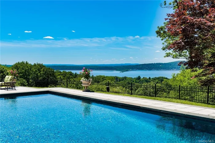 Unique opportunity to own a one-of-a-kind property that sits at the highest point of Greystone-on-Hudson with unobstructed views of the Majestic Hudson River! This luxury gated community of 12 homes, on nearly 100 acres, is located within 15 miles of NYC. Set on 5.5 acres, drive up on your private road to the main home that features expansive formal and informal rooms offering 15, 000 SF of spectacular living/entertaining space and views! Enjoy privacy and open views from inside the home or while enjoying the outdoors and swimming in the in-ground pool or playing pickle ball suspended above the Hudson. In addition to the main home, there is a 3-bedroom, 2-bath carriage house with a 5-car garage - perfect for guests, or caretakers. The Carriage House is an additional 3, 016 SF set on a separate tax lot with additional taxes of $27, 377. The 2023 assessment has been reduced for the Main Home and Carriage House which will lower the taxes in 2024. The 5.56 acres includes both the Main Home and Carriage House. Live, work and play in this unbeatable setting! Pre-Approval is Required by Sellers for All Showings.