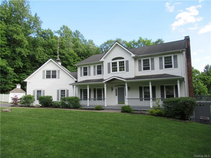 When you walk in - you&rsquo;ll know you&rsquo;re home! Beautiful, spacious Colonial home in sought after Quaker Hill area. Set back off the road, there are over 3 acres of privacy with options for gardens, chickens and relaxation. Dramatic two story Foyer with light coming in from all angles. Formal Living Room and Dining Room with Hardwood Floors - a blank canvas to entertain and serve holiday dinners. Eat in Kitchen with tile floor, granite counter tops, coffee nook, pantry closet, stainless steel appliances and more. Open floor plan to Family Room with a convenient gas fireplace to set the mood. Main Bedroom Suite for your King Size bed, ensuite Bathroom with jetted tub, separate shower and double vanity plus generous walk in closet. 2 more second floor bedrooms in the main lilving area and a separate room over the garage serves as a 4th bedroom, media, exercise, playroom, etc.  you decide. Entering from the garage, there&rsquo;s a mudroom that you&rsquo;ve only dreamed about  huge walk-in coat and shoe closet, full bathroom, separate laundry room with washer, dryer, storage cabinets, slop sink and built in ironing board. Partial full basement with workshop area, mechanicals, pantry storage and walk out to backyard. This home is ready for a new owner!