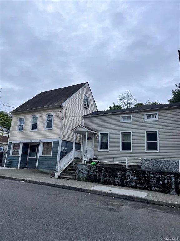 Two homes & one retail store .Financing available at Key Bank - Cortlandt Manor Owner Financing with 30% down also an option.This single-family house is sold as a package with 613 South St. (See - MLS # 6311801 ). The Package price is $600, 000. This one, #611 South Street, is a single-family detached house. Both properties are sold as is. The building next door, #613, is a mixed-use building with ground-level commercial space and a rental unit above. Rents are below market. Being sold as is. This is a great opportunity for the savvy investor. Have bigger aspirations-want to construct a new building using both of the lots? Rent all as existing while you work on approvals for a completely new build. Tremendous potential. All rents are below market value. This is a 1 and 3/4-story building. 1st floor is the kitchen, dining room, living room, bedroom, and full bath. 2nd floor: bedroom and finished storage. There is also an unfinished basement for storage. 3/4 Attic for storage.