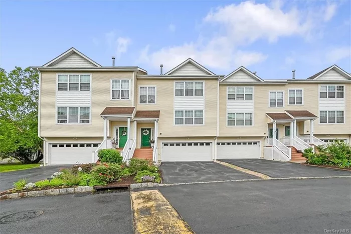 This 3 level townhome with walk-out basement is truly pondside. 2 oversized bedrooms, both with walk-in closets. Glass sliders from Dining area in kitchen lead to a lovely deck, which overlooks the pond. All appliances will be staying. Community amenities include a pool, clubhouse and tennis court. Minutes from shopping and highways. HOA fees includes : pool, tennis courts, snow removal, landscaping, garbage, and twice a year furniture removal at the dumpster.