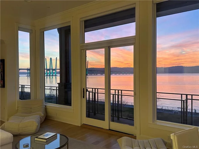 Experience the pinnacle of luxury at Hudson Harbor with this exquisite penthouse. Enjoy breathtaking sunsets and unparalleled amenities directly on the waterfront. This stunning condo offers 2 bedrooms, an office/den, and 2.5 baths. Just steps from the express train, reach NYC Grand Central in 39 minutes. Walk to downtown Tarrytown&rsquo;s vibrant shops and restaurants. With floor-to-ceiling windows and 12-foot ceilings, the living room is bathed in light, showcasing spectacular Hudson River views. The chef&rsquo;s kitchen features high-end appliances and ample workspace. The primary bath boasts a standalone soaking tub and glass-enclosed shower. Custom closets and custom wallpaper add elegance throughout. The Lighthouse offers a concierge, event space, pool, and gym. Includes 2 parking spaces with an electric charger. Seize this once-in-a-lifetime opportunity for Hudson Harbor waterfront living. Assumable Chase 2.5% interest-only $1.5 million mortgage expiring in 2049 for approved buyer.