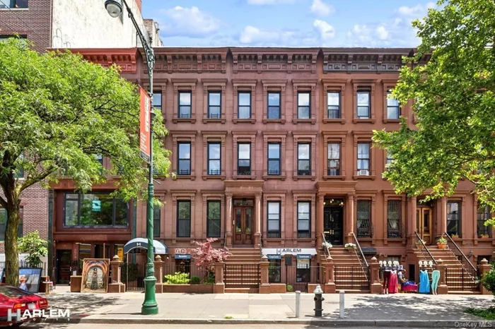 Boutique Commercial (Office) space in prime location in Central Harlem, one block from the 125th Street commercial corridor! Ideal for a Corporate Office, Medical or Service-Related Business, Restaurant or Caf. These two gorgeous fully-renovated Garden Duplex offices are located in beautiful, historic Brownstone Townhouses with a combined 36 feet of frontage onto Lenox Avenue between 123rd and 124th Streets. Each can also be rented separately. There is also an opportunity for contiguous rentals at the properties directly adjacent please inquire. Together, these properties total approximately 3, 400 square feet each with 850SF on the Garden Level and another 850SF on the finished Basement level. Both feature exposed brick, large windows, recessed lighting, FIOS internet and wireless, and central HVAC a perfect blend of style and functionality. Venting (for a restaurant or cafe) is allowed. The prime location ensures high visibility, and benefits from a constant flow of foot traffic. Each space also includes a kitchenette and powder room, and they share a stunning, planted 900SF back yard with automated watering system and a gorgeous Yurt-style conference room with central HVAC and AV system, plus access to a shared roof deck with views of the sandstone church across the avenue. The Garden Level at 272 Lenox was once the photography studio of James Vanderzee, whose work is now in the Metropolitan Museum, while 270 Lenox was once the office of Ms. Cora Walker, one of the first female African American attorneys in New York State - both properties have Historical Society plaques to that effect.The 2 and 3 subway lines are a block away, and the A, B, C, D and 4, 5, 6 lines, and Metro North, are within a short walk. Tenant pays all utilities and a commission of 10% of yearly rent. Don&rsquo;t miss this wonderful opportunity to grow your business in the heart of Historic Central Harlem! Call the listing broker, Harlem Lofts, for your private appointment!