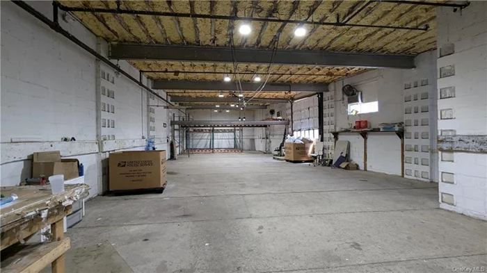 This is a 3, 000 square feet brick warehouse space available for lease. The space is in excellent condition in the City of Middletown, NY. This building is ideal for various uses including light manufacturing, packaging, distribution, and storage, and is surrounded by a well-skilled labor force. The space is supported by like-kind infrastructure including electricity, office space, and on-site parking. The lease rate includes all property expenses such as taxes, insurance, and maintenance. The lease rate also includes the expense of electric power, water, and sewer. The building features a ceiling height of 12&rsquo; clear height, one tail-gate loading dock, and one drive-in door (for pallets), along with electric power, municipal sewer and water, natural gas, and an outdoor area for parking or storage. Additional office space for rent is available separately.