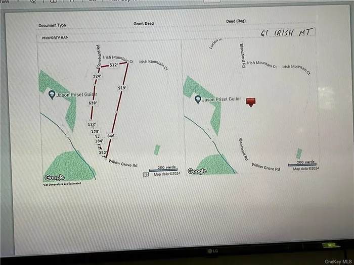 Total of 45 Residential Acres, 3 adjoining, separate lots sold together. This is Raw Land. Great for long term investment or many other possibilities. Check with local Bldg Dept. Addresses are (61 Irish Mountain Ct and 555 Willow Grove Rd. and 50 Blanchard rd) - (SBL`s are; 19.01-2-74, 19.01-2-73, 19.01-2-72) Do Not Enter without appointment. Drive by or Contact a Broker for appointment.BEST ACCESS IS PARKING ACROSS FROM 19 BLANCHARD,