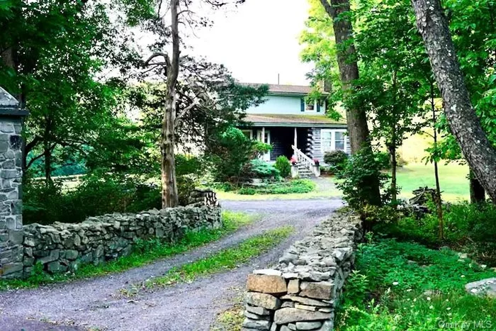 If you are looking for a unique home that&rsquo;s not in the middle of everything, where you can relax and unwind, look no further as you have found it in this cozy log cabin! Tucked away in a serene country setting that&rsquo;s only 10 mintues from downtown Middletown and less than 2 hours away from New York City. The quaint log home has two stories and maintains its presence as a gracious original log cabin while offering modern upgrades and convenience. The first floor features a spacious living room with a wood burning stove followed by a seating or dining area with hardwood floors and exposed log ceilings throughout. A large eat-in kitchen offers plenty of wood cabinet space and natural window light. For your convenience one bedroom and one full bathroom with a stand up shower are found in the ground level. The second floor offers two additinal bedrooms and a second full bathroom with a tub with glass doors. A washer and dryer are included in the unit for your convenience. Enjoy morning coffee in your front porch! Plenty of parking space and beautiful upkept grounds for you to enjoy throughout the seasons. Book your tour and make this your home today! (At owners request no pets allowed and excellect credit to be considered)