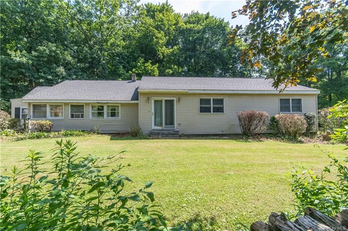 Welcome to 96 Tinker Town Road! This unique expanded Ranch home sits on just under an acre on level park-like property. When you enter the home, you are greeted by a large family room with an abundance of natural light. The galley-style kitchen provides ample cabinet space for all of your storage needs, and the formal dining room lends itself to the gathering of family and friends. The master bedroom is equipped with an en suite bathroom, with laundry and a soaking tub for relaxing your cares away. There is a small bonus room that would be perfect for an office, study or play room. Three out buildings on the property include a 1-car detached garage, a garden tool storage shed, and another small structure with walls of windows that could be used as a greenhouse or seasonal artist&rsquo;s space. The possibilities are endless! This wonderful home must be seen to be truly appreciated, so schedule a showing today!