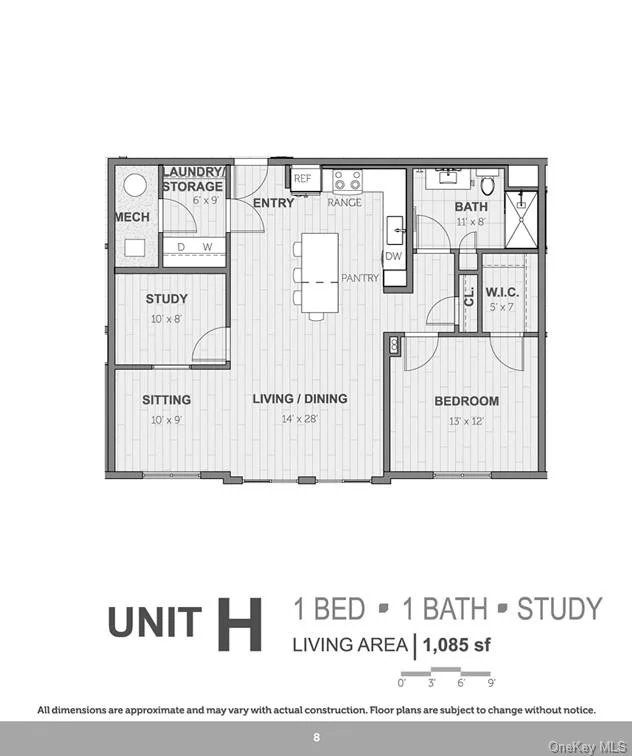 Welcome to 44 Springside, where luxury meets convenience in the heart of Poughkeepsie, NY. Each unit boasts a private entrance and smart lock entry for added security and ease of access. High Ceilings and oversized windows flood the space with natural light, highlighting the luxury vinyl plank and tile flooring throughout. The kitchen features a breakfast bar, quartz countertops, and modern appliances, perfect for entertaining or simply enjoying a quiet meal at home. The primary bedroom includes an on-suite bathroom and walk-in or oversized closets for ample storage. Designer-style and efficient LED lighting add a touch of elegance to the space. The convenience of a dedicated package center and private parking is available to all tenants. Residents can join the Rooftop Club and enjoy the rooftop terrace, community room, and fitness center. Experience upscale living at 44 Springside and don&rsquo;t miss out on the opportunity to make this stunning modern living space a place to call home.