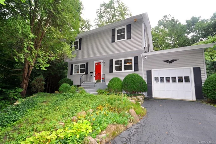 This attractive 3-Bedroom, 3-Bath Center Hall Colonial in the tree-lined White Plains neighborhood of Haviland Manor comes with a Large Backyard Patio and a 1-Car Garage. The inviting Living Room offers a Wood-Burning Fireplace, Built-In Bookcases and Refinished Hardwood Floors. A wall that once separated the Eat-In-Kitchen and Dining Room has been removed to create an Open-Space Concept featuring Granite Counters, Stainless Steel Appliances, lots of Cabinets, a Pantry and a door leading to the Backyard Patio. The Primary Bedroom offers 2 good-sized Closets and an updated private Bathroom with a Glass Step-In Shower, 2 Sinks and a Heated Marble Floor. This 1, 700-sq.-ft. home also offers a Full Second Bath in the upstairs hallway, a Powder Room on the main floor, Central A/C and a Full Basement with a door leading to the side yard. The tenant will pay for all utilities, landscaping, seasonal cleanups and snow removal. Note: Listing Photos were taken before the latest tenants moved in.