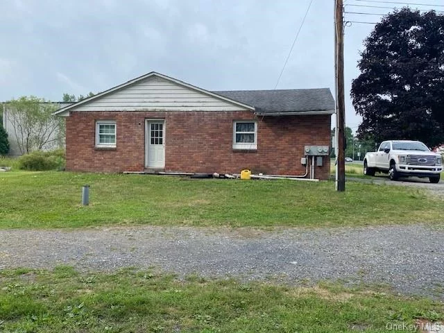 Commercial property with a 3 bed 1 bath home zoned BD40 ideally located on high traffic volume Rt. 32 in Modena. This 1.5 acre lot has 164&rsquo; of road frontage and is perfect for a residential rental investment, office, retail or many other options within the BD40 zoning category. So many opportunities await the new owners!