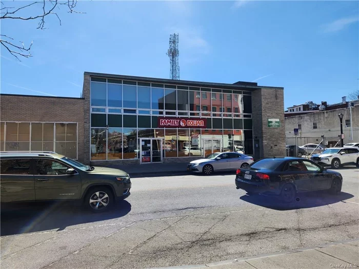 Longtime dollar store space, open floorplan, huge front glass windows, private restrooms, high ceilings. Zoned for variety of retail, office and service uses. Owner will sub-divide, build to suit for long-term tenancy.