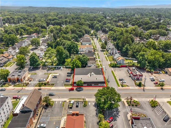 Amazing opportunity in the Town of Poughkeepsie, Arlington Town Center Zoning. 748 Main Street, Poughkeepsie is an 8, 100SF flex building built in 1975, with a showroom, several offices and a warehouse/workshop with high-bay drive-in door access. Ideal for single or multiple users, the site is zoned Arlington Town Center with permitted uses in retail, office, medical, light industrial, and the potential to build vertically for apartments. Street parking available, with potential to lease spots from retail neighbor. Owner financing available as well as potential to package together 6 & 8 Streit Ave for $1.35M!