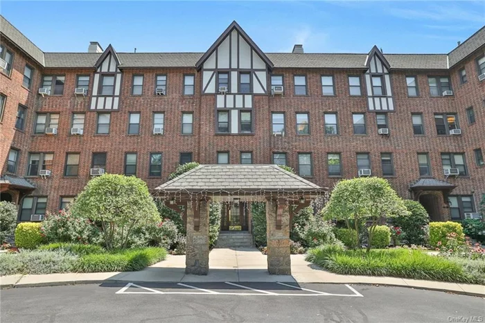 Welcome to Bronxville Court, a beautifully maintained and highly sought after cooperative community, conveniently located a short walk from the Bronxville Metro North station. Stroll to the Village of Bronxville to enjoy the wonderful restaurants, fabulous shopping, yoga and Pilates studios, coffee shops and parks. This charming 1 bedroom, 1 bath apartment features beautiful hardwood floors throughout, a combo washer/dryer in unit, 6 spacious closets and a lovely dining nook that&rsquo;s perfect for work at home! Additionally, there is a laundry room, storage room and bike storage on site. Short waitlist for parking, outdoor parking is $75/month, indoor is $90/month. Enjoy the stunning, beautifully landscaped grounds, top notch service with on-site super. Dogs under 45lbs are welcomed! Metro North to Grand Central is only 30 minutes via express train, amazing for those wanting to live outside of NYC while still having easy access for work or activities.