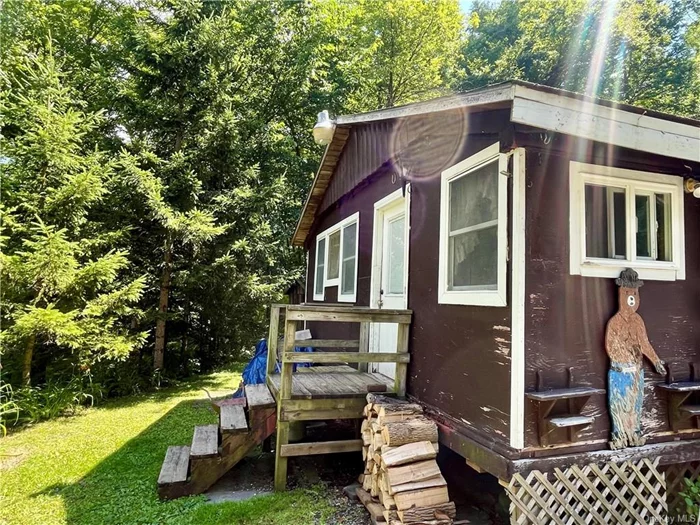 Cabin in the Woods! Situated on over TEN acres and adjacent to NY State land :). Cozy two bedroom log home makes the perfect weekend getaway.  Located between the Villages of Phoenicia and Hunter Mtn. Whether you&rsquo;re an outdoor enthusiast or just love to take part in the vast array of festivals the Catskills has to offer, the location is right in the heart of it all. Escape the hustle and bustle today!