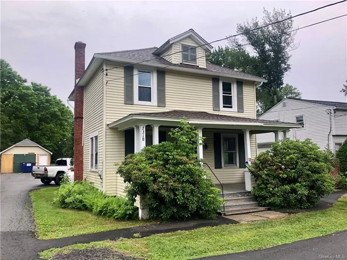 three bedroom one bath home available Aug. 1, 2024. Located in the Village of Red Hook and close to all amenities. Kitchen renovation is in the process. Tenant pays first month, one month security, half a month brokers fee.