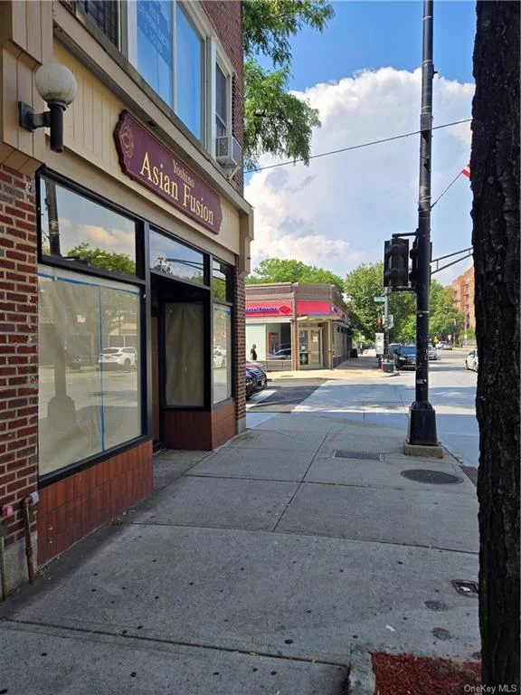 Must see this former restaurant in the heart of Fleetwood shopping district. This is a corner store with front gramatan avenue and broad street exposure. The former tenant operated a asian restaurant in unit so the vent and gas lines are already in place. Storefront includes a full working basement which is also a 1000 square feet with freezer left behind (unit appears to need condensor) with a separate office area. This double exposure storefront wont last!