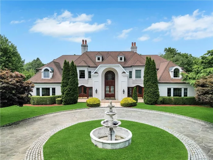 Welcome to 4 Old Wagon Lane in Old Westbury, NY. The luxurious estate sits on a 4.01 acre well-manicured property with a beautiful stunning brick home of approximately 8, 900 square feet. Step into the utmost of luxury in this finely detailed home. The high quality craftsmanship is evident though-out the 1st floor&rsquo;s formal dining room, living room, piano room and home office. The Chef&rsquo;s custom eat in kitchen features Thermador appliances, a large island and a fireplace. There are also fireplaces in the formal dining room and living room. The 2nd floor features the main bedroom, which is the utmost of luxury. Large, airy and filled with natural light. The room&rsquo;s fireplace opens to the bedroom and to its tranquil sitting area, There are multiple oversized closets and an outdoor balcony. Its ensuite bathroom features a large jacuzzi, beautiful cabinetry and counter tops, enormous walk in shower and an outdoor balcony overlooking the gardens. The 3 additional bedrooms with ensuite bathrooms complete the 2nd floor. The attic space is fully finished as an entertainment/lounge area with a full bar. The basement with its high ceilings consists of a large family/game room, an additional kitchen and a large full bath. It also has two additional bedrooms, a large home gym and direct access to the back yard. The well manicured outdoor grounds feature a large multilevel stone patio, a gunite in ground pool with jacuzzi, a tennis court and an additional BBQ/entertainment detached structure with a Lynx BBQ Grille, lounge area, large island and fireplace. The all white, approximately 1, 000 square foot addition is stunning and fantastic for hosting friends and family. Three car heated garage is attached for your convenience. Prestigious Jericho School District. Call to schedule a private tour of this stunning estate in the heart of Old Westbury.