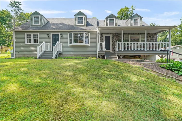 Welcome to this charming Cape Cod-style home featuring new vinyl siding and a fenced-in backyard. Enjoy relaxing on the rocking chair porch or entertaining in the bright and spacious living room with a cozy fireplace. The newly painted interior includes an updated first-floor bathroom, 4 bedrooms and 2 full bathrooms. Step outside to a great yard, perfect for gatherings, and a stunning saltwater in-ground pool. Situated on a quiet dead-end street near a park, this home offers both tranquility and convenience. It&rsquo;s close to major highways (I-84 and NYS Thruway) and offers an easy ride over the Newburgh/Beacon bridge to the MTA (Beacon station). Don&rsquo;t miss out on making this beautiful home yours!