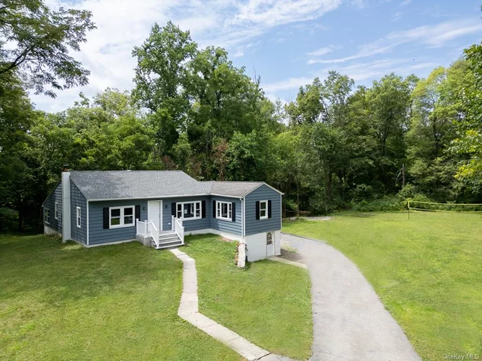 Welcome to this Beautiful Ranch Set on almost an acre of flat lot. This Lovely Home has been recently renovated. Featuring Bright living room , Three good sized bedrooms, brand new Kitchen Island with new counter tops, back splash and stainless steel appliances , Dining Room and Hardwood floors throughout. Large rear sunroom for relaxing or entertaining guests  . Renovations include, High Efficiently Hybrid HVAC (Heating, Ventilation and Air Conditioning) system have been installed. All New Plumbing and Electrical Service 200 amp (LED Recessed), Most of the windows have been replaced, New Doors, Freshly Painted Interior and Refinished Floors. Partial basement for additional storage and endless possibilities. Perfect Commuter Location! Very Close to shopping centers ,  parks, Restaurants , Taconic State Parkway and Route 9.